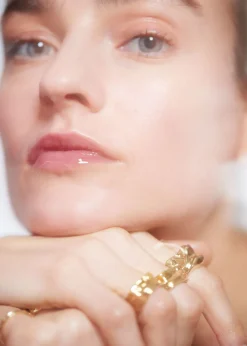 Bague à L’effet Drapé Sculptural