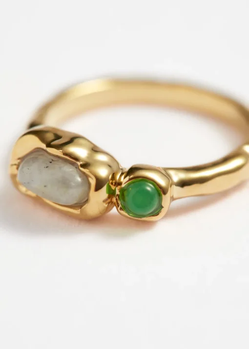 Bague à Pierres Semi-précieuses