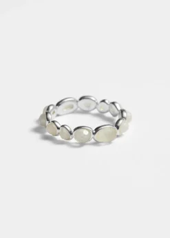 Bague En Pierres De Verre Naturelles