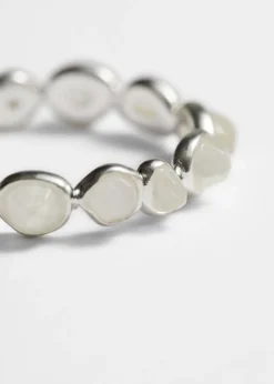 Bague En Pierres De Verre Naturelles