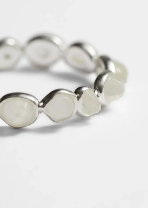 Bague En Pierres De Verre Naturelles