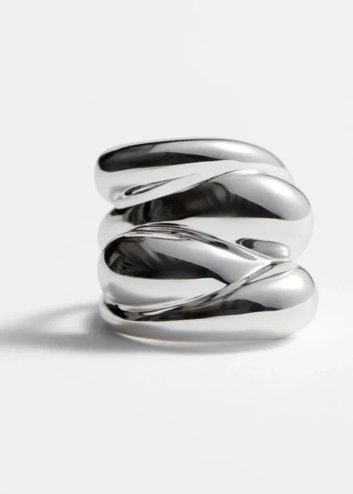 Bague Sculpturale épaisse