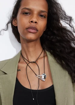 Blazer Ajusté En Lin