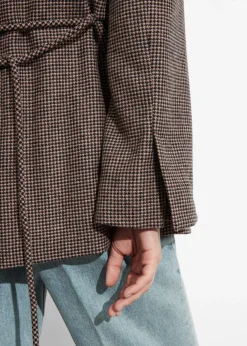 Blazer En Laine Mélangée