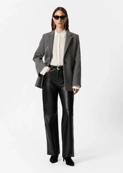 Blazer En Laine Mélangée