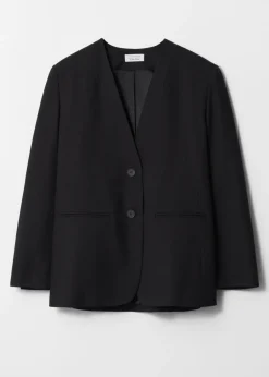 Blazer Sans Col
