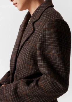 Blazer Structuré En Tweed