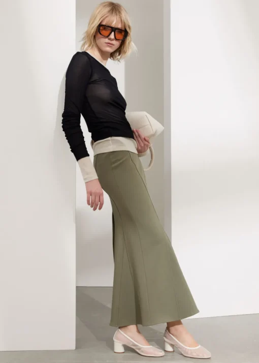 Blouse Ajustée En Soie Couleur Mûre