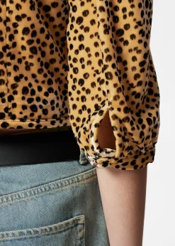 Blouse Courte En Velours