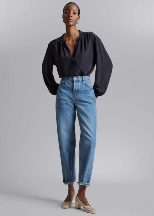 Blouse Décontractée En Soie