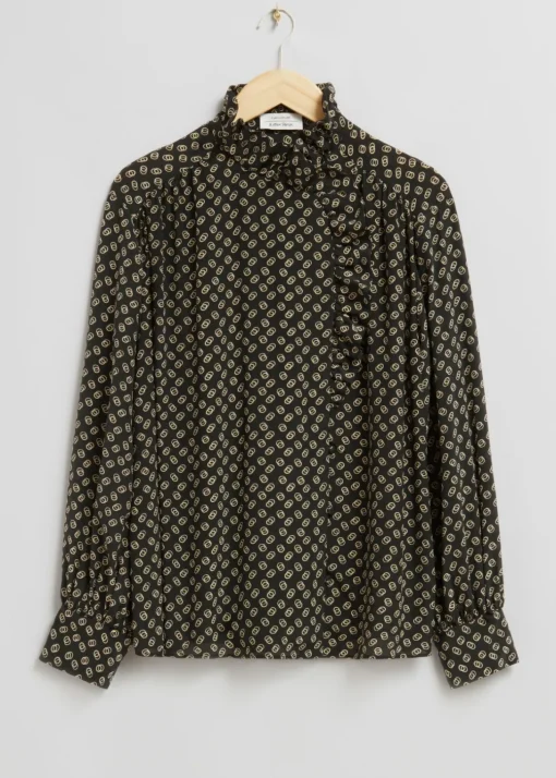 Blouse En Soie Oversize