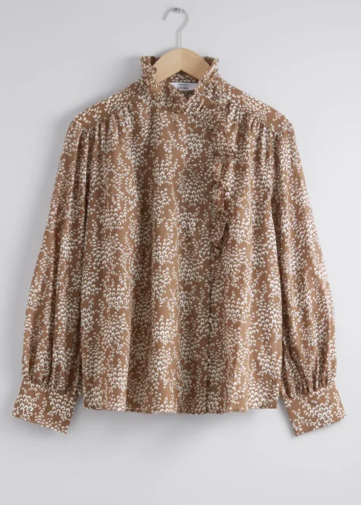 Blouse Oversize à Volants