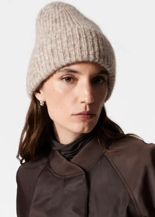 Bonnet En Laine Mélangée