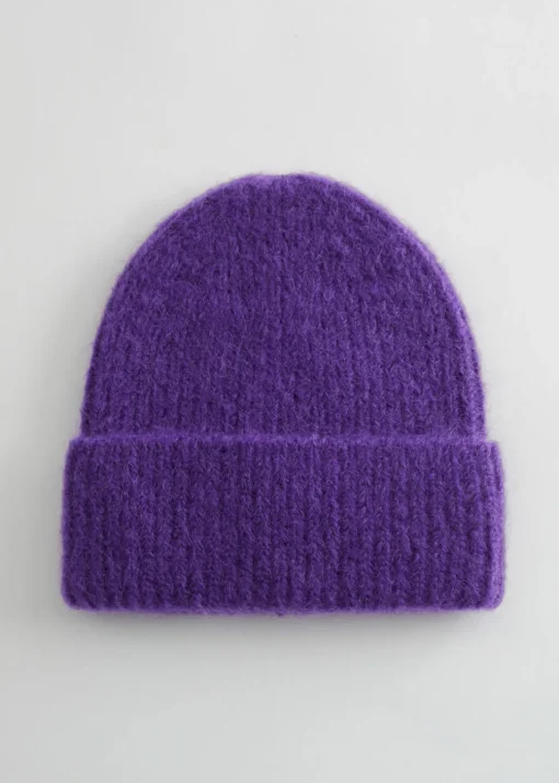 Bonnet En Laine Mélangée