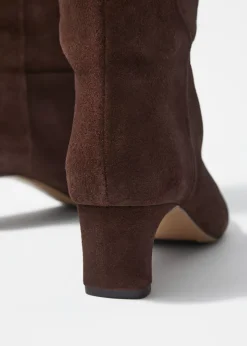 Bottes Hauteur Genou à Bouts Pointus