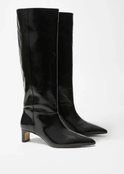 Bottes Hauteur Genou à Bouts Pointus