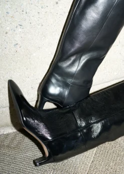 Bottes Hauteur Genou à Bouts Pointus