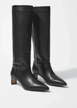 Bottes Hauteur Genou à Bouts Pointus