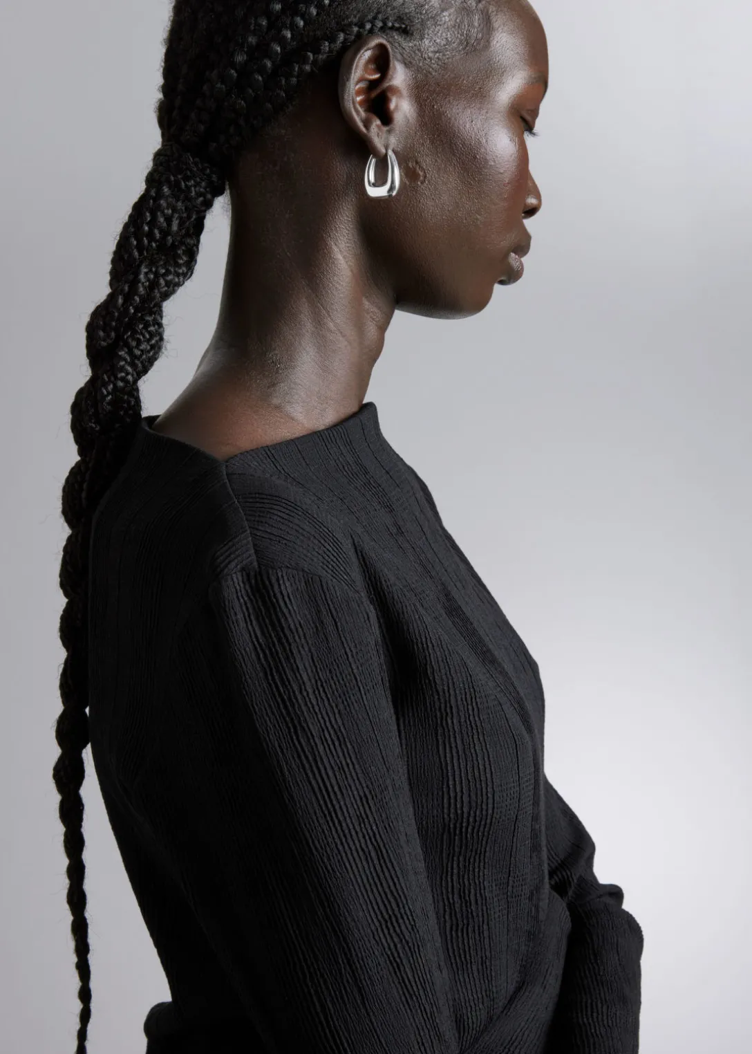 Boucles D’oreilles Créoles Ovales épaisses