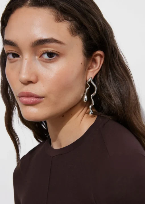 Boucles D’oreilles Pendantes En Forme De Gouttes