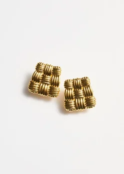 Boucles D’oreilles Tressées
