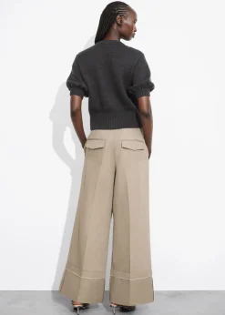 Cardigan à Perles En Laine Mérinos