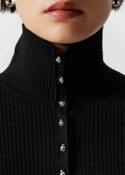 Cardigan Coccinelle En Mérinos