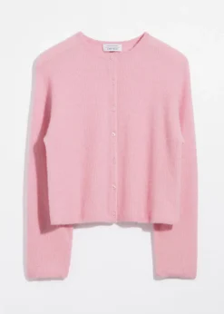 Cardigan En Maille D’alpaga Mélangé