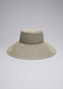 Chapeau En Paille Tressée