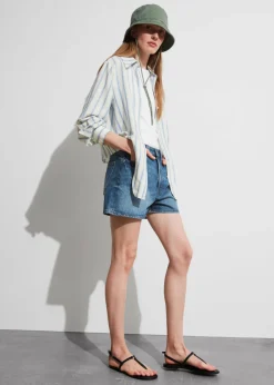 Chemise à Nouer Sur Le Devant