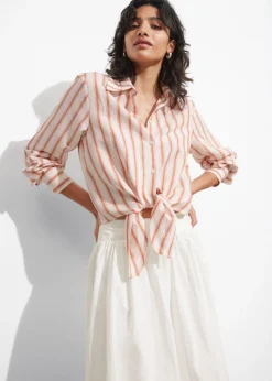 Chemise à Nouer Sur Le Devant