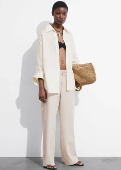 Chemise Oversize En Lin