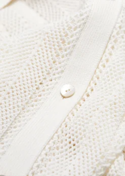 Chemise Transparente à Manches Courtes