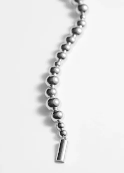 Collier Asymétrique En Perles