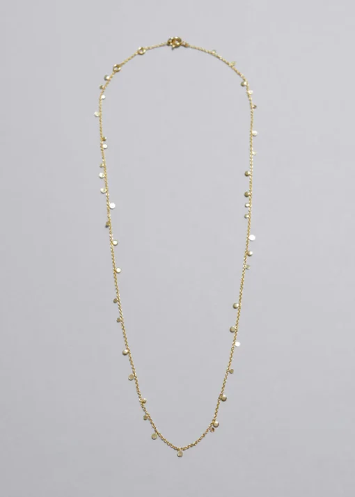 Collier En Chaîne à Pendentifs