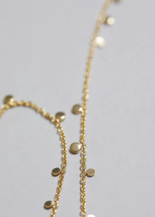 Collier En Chaîne à Pendentifs