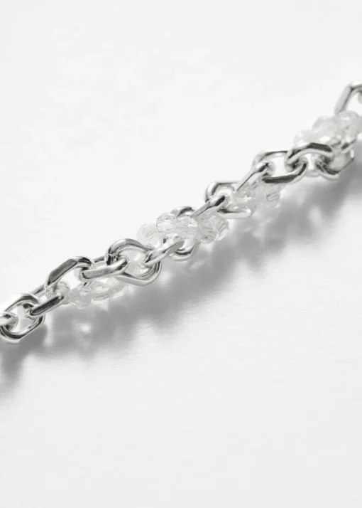 Collier En Chaîne à Perles De Strass