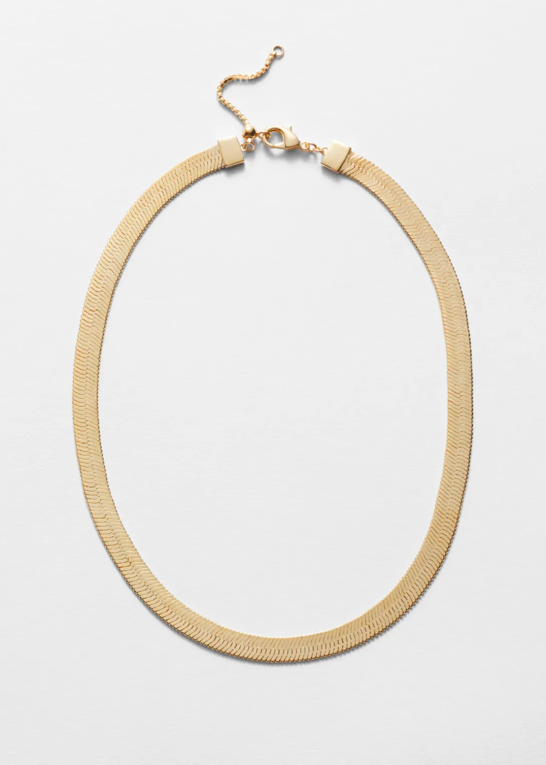 Collier Large à Chaîne Type Serpent