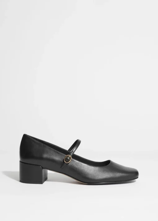 Escarpins Style Babies En Cuir