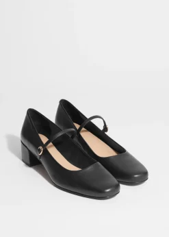 Escarpins Style Babies En Cuir