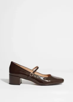 Escarpins Style Babies En Cuir