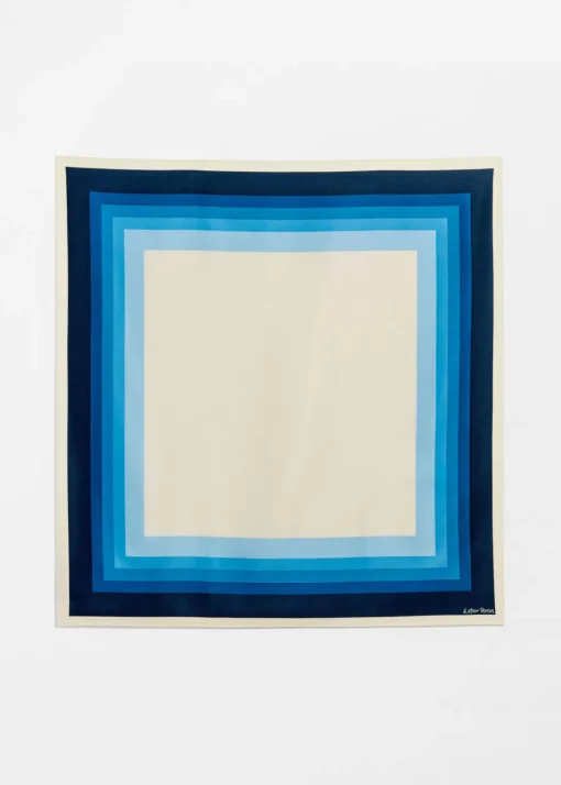 Foulard Carré à Motif Dégradé