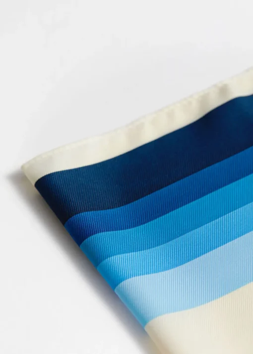 Foulard Carré à Motif Dégradé