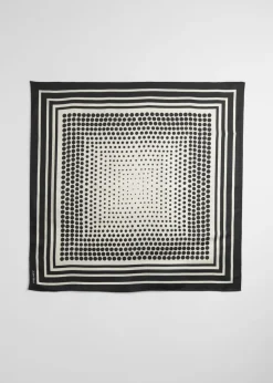 Foulard Carré à Pois