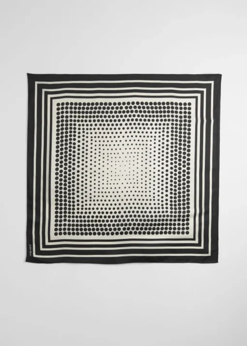 Foulard Carré à Pois