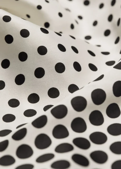 Foulard Carré à Pois