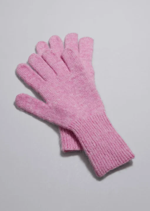 Gants En Mohair Mélangé