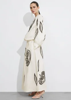 Haut Brodé Asymétrique