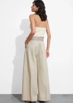 Haut Dos Nu Côtelé