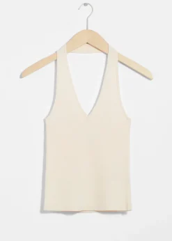 Haut Dos Nu Côtelé